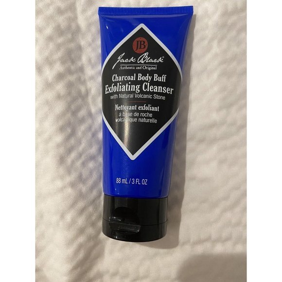 Jack Black Charcoal Body Buff Exfoliating Cleanser 88 mL/ 3 FL OZ - Picture 3 of 4